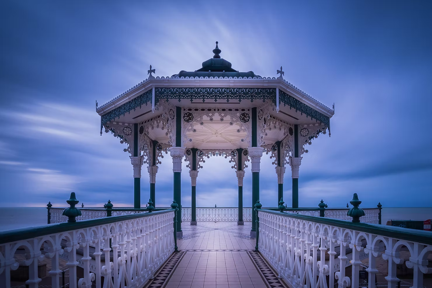Long Exposure at Brighton Bandstand